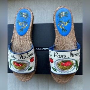 Dolce & Gabbana espadrille sandal